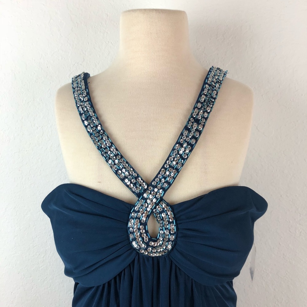 Navy Blue Gown